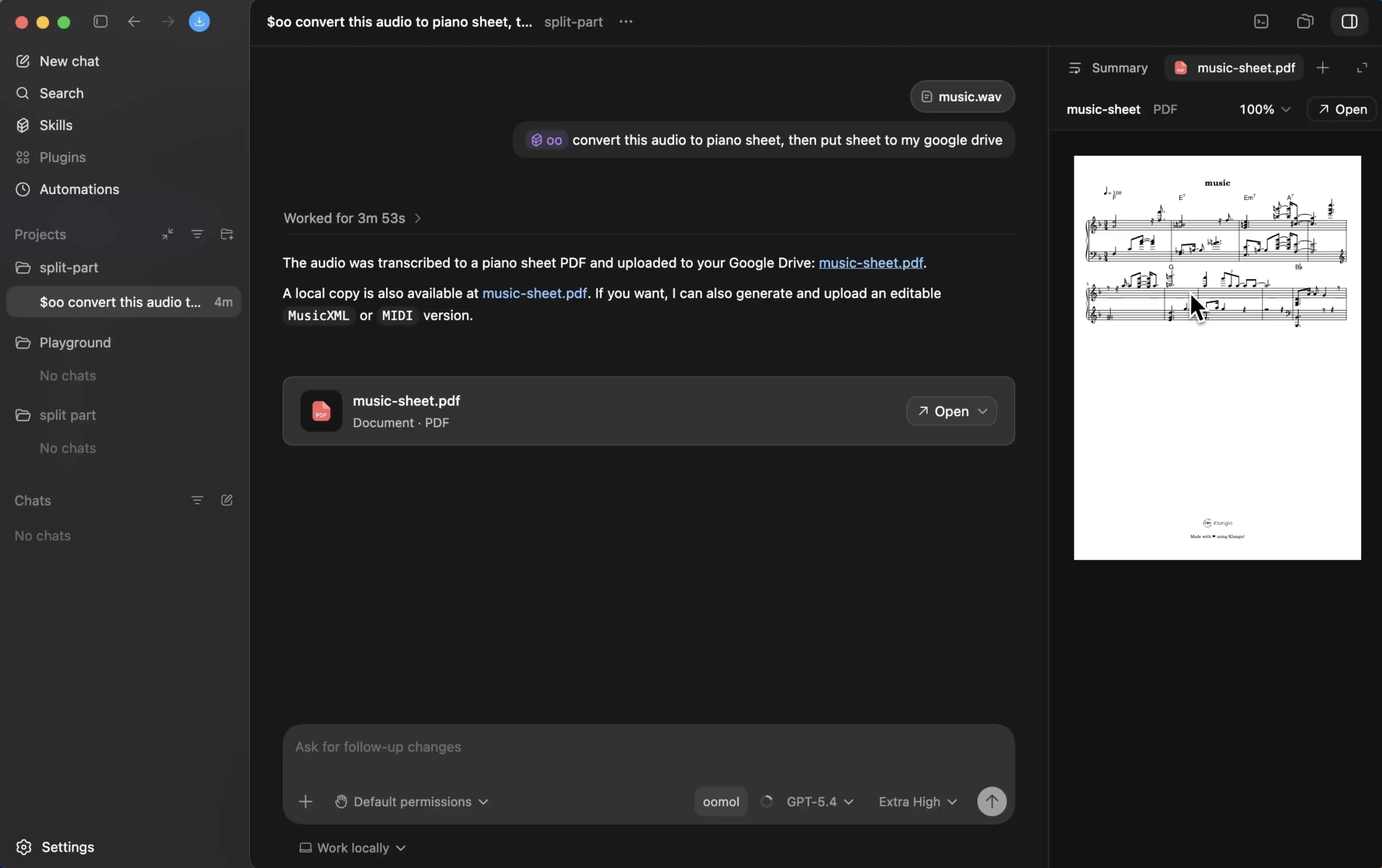 OOMOL agent tool demo